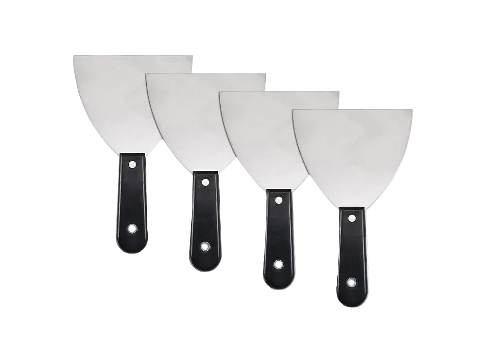 SPATOLA ACCIAO MANICO NERO-Colorpoint Paint Shop