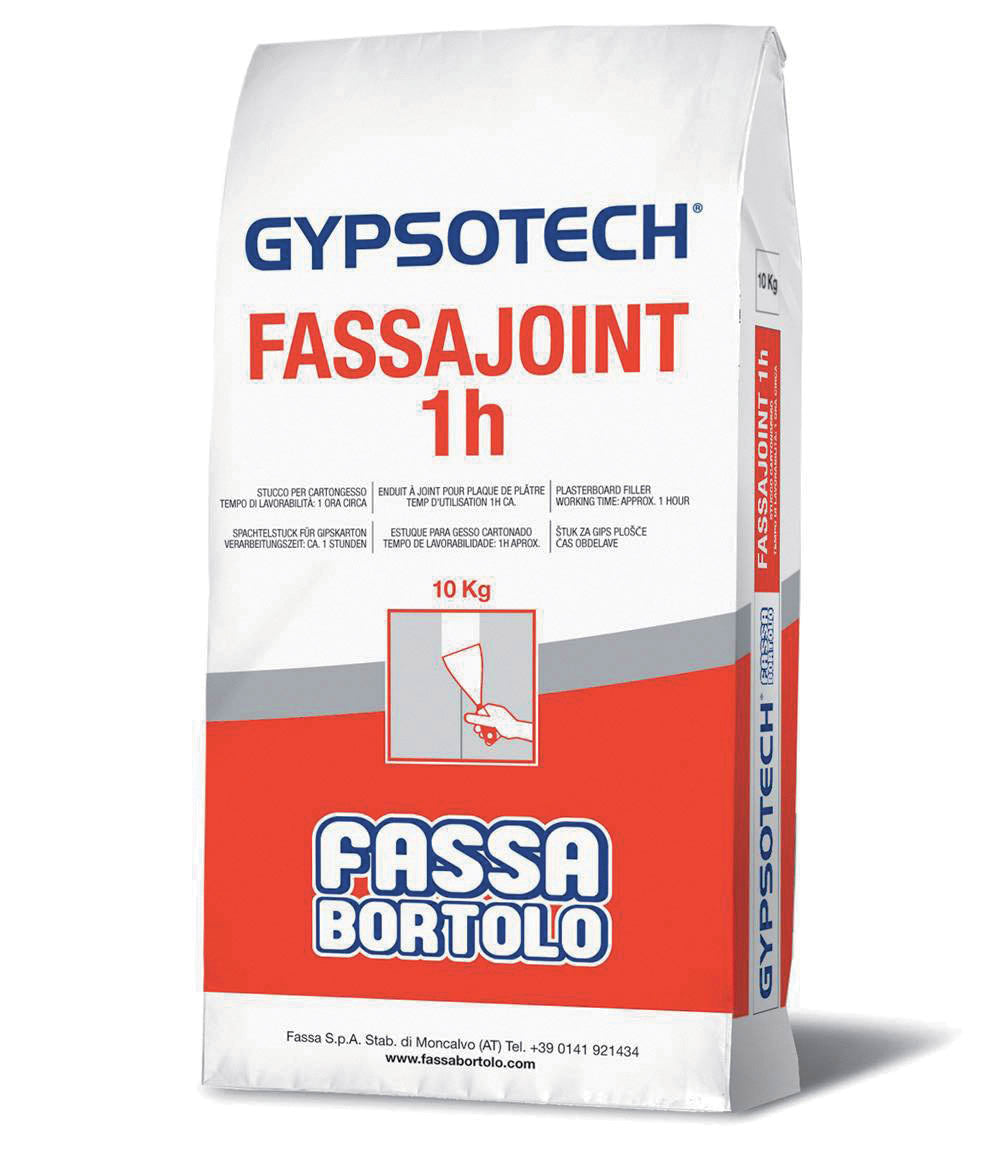 FASSAJOINT STUCCO CARTONGESSO 10 kg PER GIUNTI E RASATURA-Colorpoint paint shop