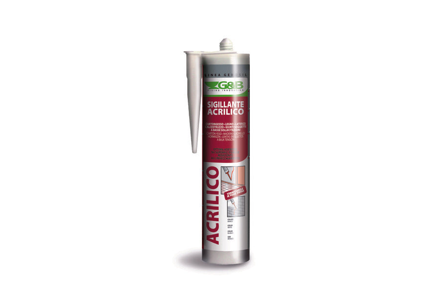 Sigillante Acrilico Verniciabile per Giunti Interni Colorificio Torino-Colorpoint Paint Shop